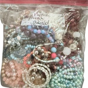 Wearable Colorful Stretch Beaded Bracelets & Other Misc.